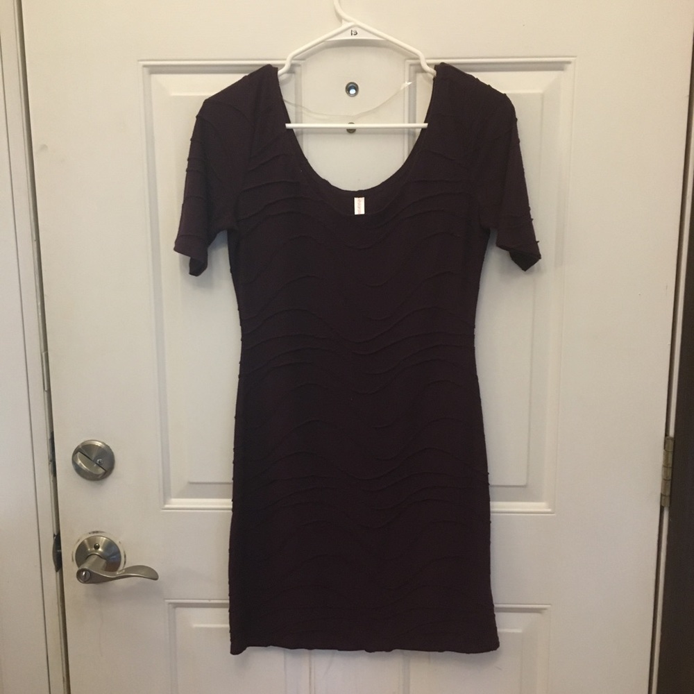 Xhilaration Dark Purple Dress